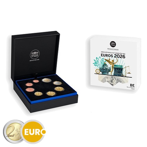 Serie de euro BE Proof Francia 2026