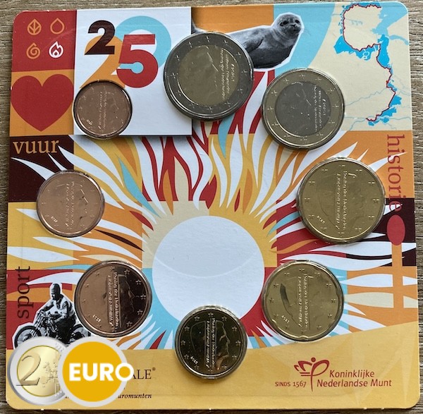 Serie de euro UNC Países Bajos 2025