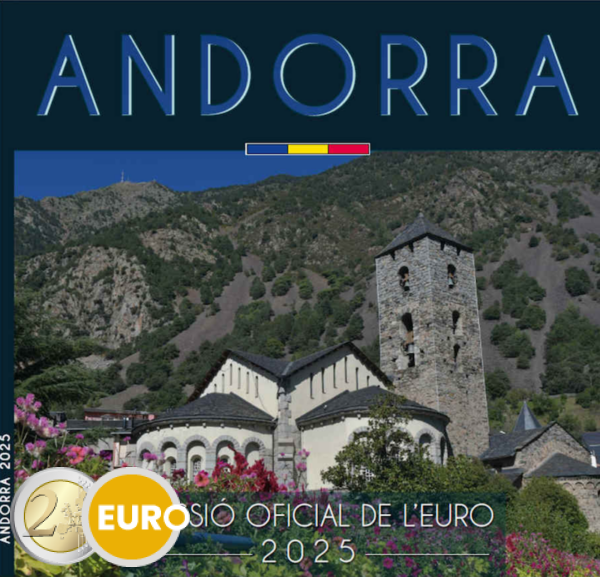 Euro set BU FDC Andorra 2025