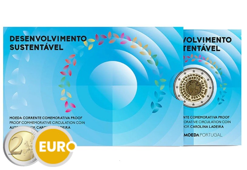 2 euros Portugal 2025 - Desarrollo sostenible BE Proof