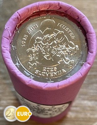 Rollo 2 euros Eslovenia 2025 - Miki Muster