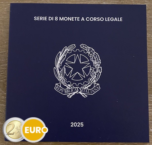 Serie de euro BU FDC Italia 2025