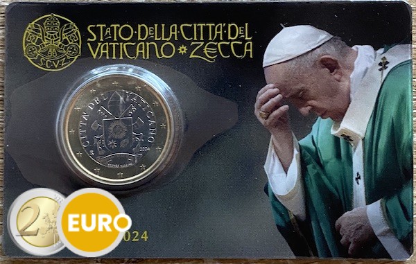 1 euro Vaticano 2024 coincard nr 03