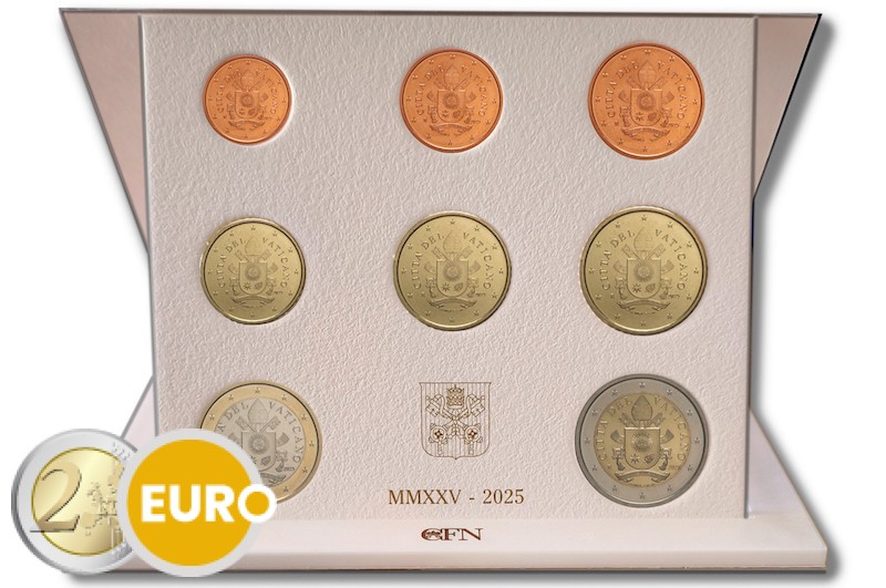 Serie de euro BU FDC Vaticano 2025