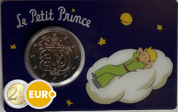 2 euros Francia 2026 - El Principito BU FDC Coincard