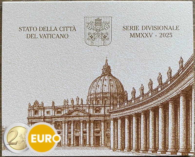 Serie de euro BU FDC Vaticano 2025