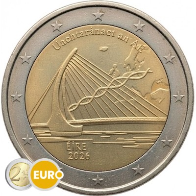 2 euro Ierland 2026 - EU-voorzitterschap UNC