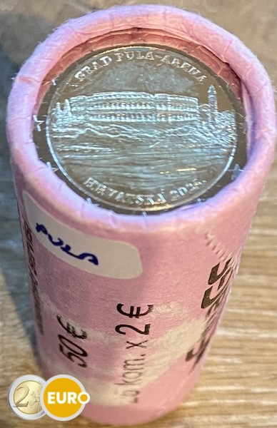 Rollo 2 euros Croacia 2025 - Anfiteatro de Pula