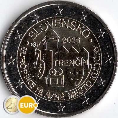 2 euros Eslovaquia 2026 - Trenčín UNC