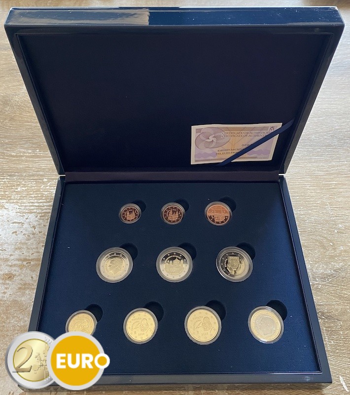Serie de euro BE Proof España 2026 + 2 x 2 euros - Poblet