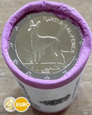 Rollo 2 euros Malta 2026 - El perro faraón
