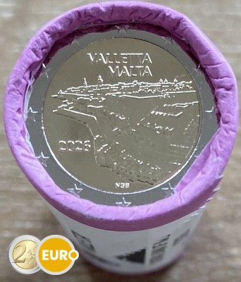 Rollo 2 euros Malta 2026 - La Valeta Valletta