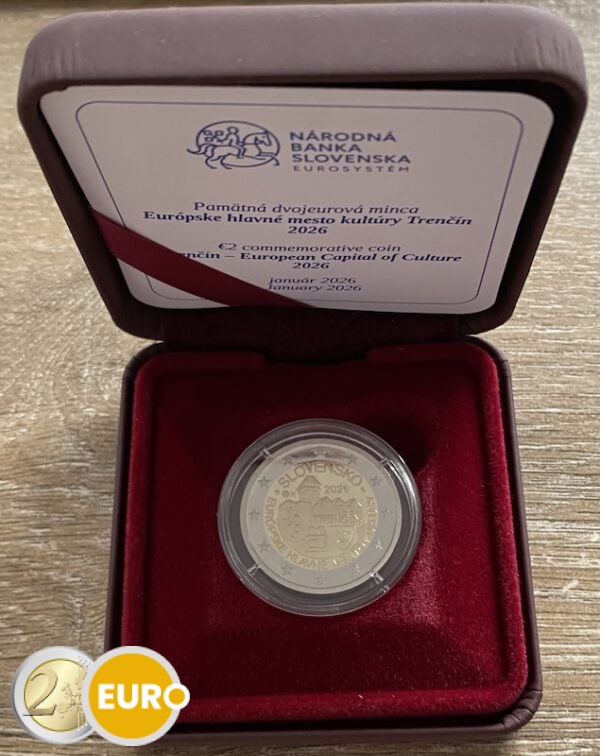 2 Euro Slowakei 2026 - Trenčín PP