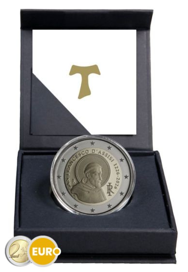2 euros Italia 2026 - Francisco de Asís BE Proof