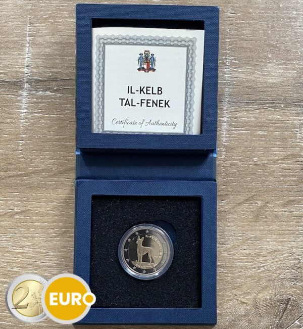2 euros Malta 2026 - El perro faraón BE Proof