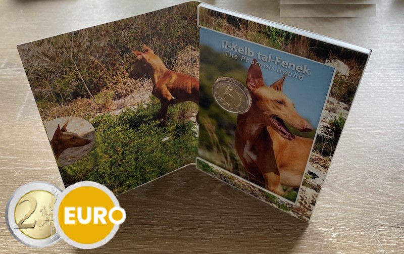 2 euros Malta 2026 - El perro faraón BU FDC Coincard