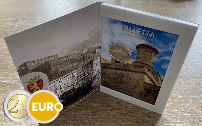 2 euros Malta 2026 - La Valeta Valletta BU FDC Coincard