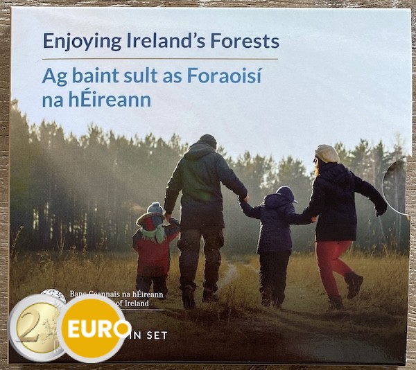 Serie de euro BU FDC Irlanda 2026 Bosques