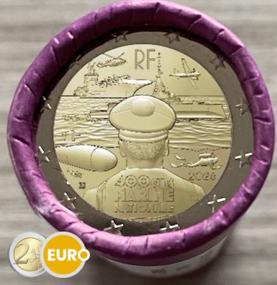Rollo 2 euros Francia 2026 - Marina francesa
