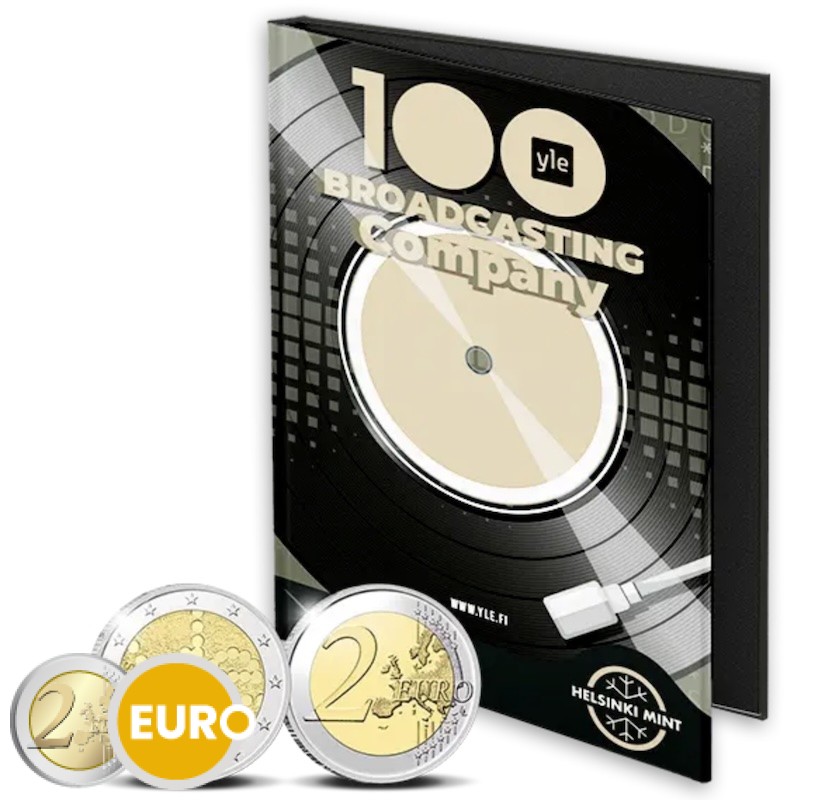 2 euros Finlandia 2026 - Radiodifusión finlandesa Yleisradio BE Proof