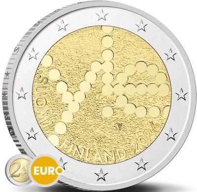 2 euros Finlandia 2026 - Radiodifusión finlandesa Yleisradio UNC