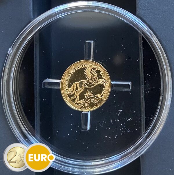 250 euros Francia 2026 - El Señor de los Anillos BU FDC Oro La bandera de Rohan