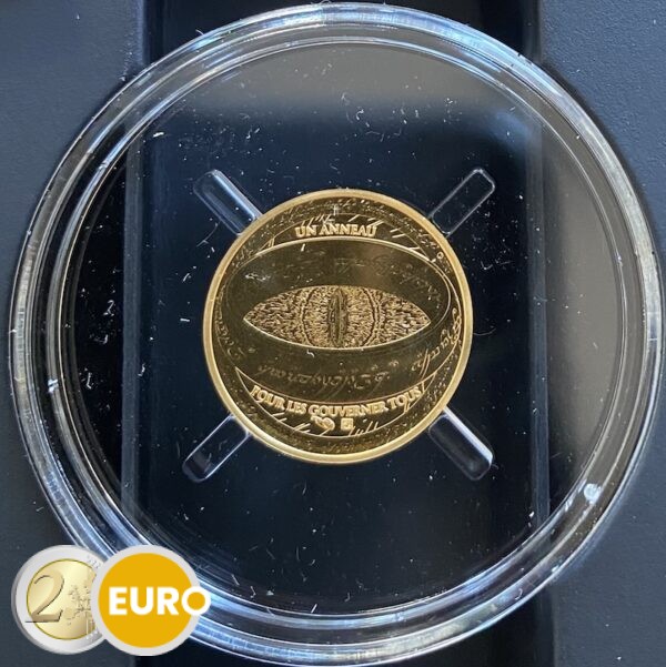 500 euros Francia 2026 - El Señor de los Anillos BU FDC Oro Anillo Único