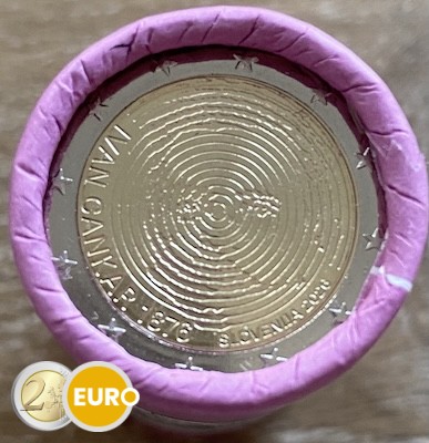 Rollo 2 euros Eslovenia 2026 - Ivan Cankar