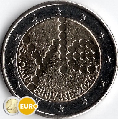 2 euros Finlandia 2026 - Radiodifusión finlandesa Yleisradio UNC