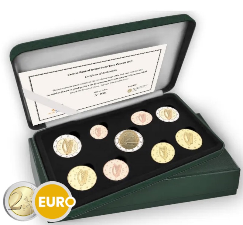 Serie de euro BE Proof Irlanda 2026 Presidencia de la UE