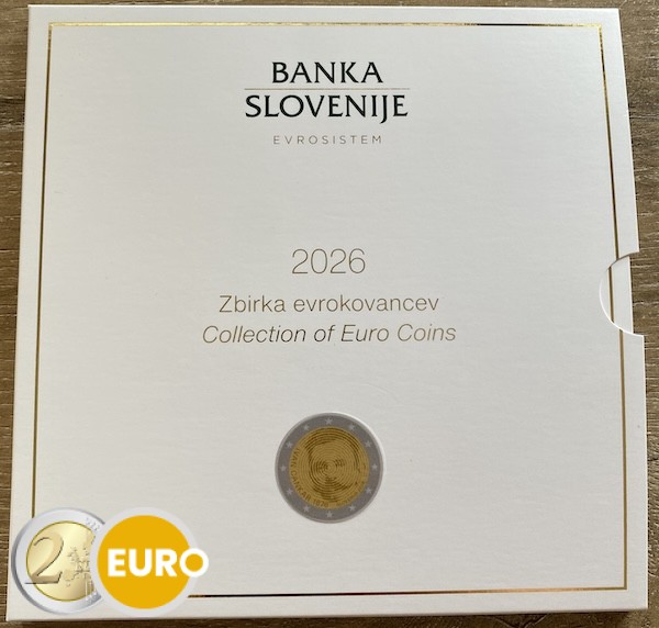 Serie de euro BE Proof Eslovenia 2026