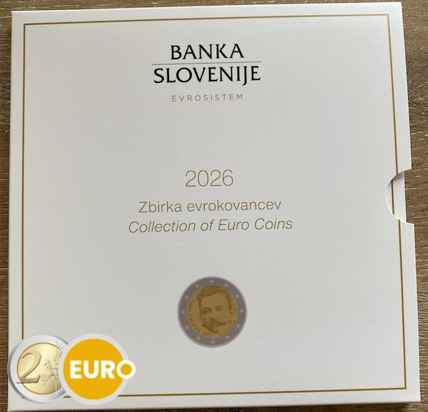 Serie de euro BU FDC Eslovenia 2026