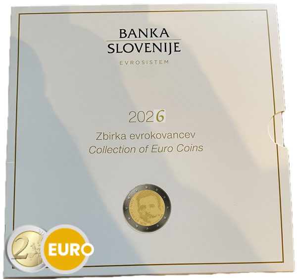Serie de euro BU FDC Eslovenia 2026