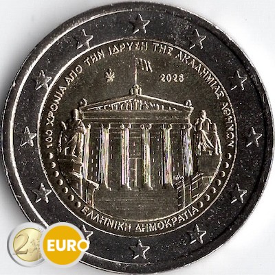 2 euros Grecia 2026 - Academia de Atenas UNC