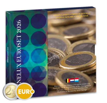 Serie de euro BU FDC Benelux 2026