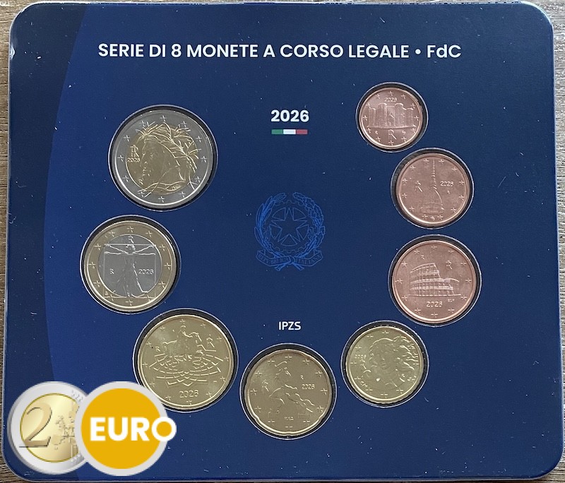 Serie de euro BU FDC Italia 2026